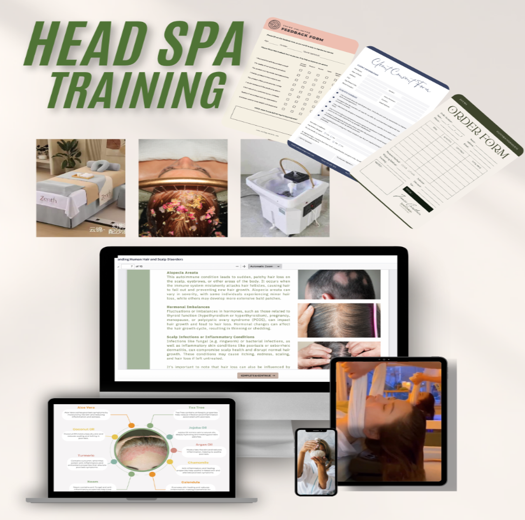50 % Off Online Head Spa Training - Add To Cart To Apply Discount