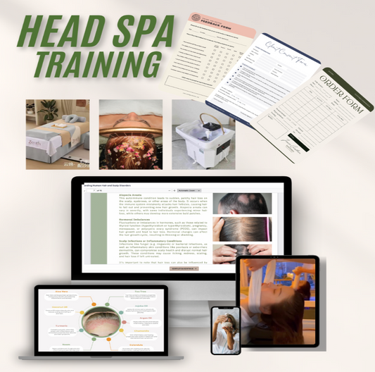 50 % Off Online Head Spa Training - Add To Cart To Apply Discount